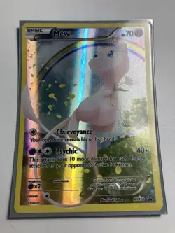 Mew XY110 Black Star Promo Mythical Collection- Full Art- Near Mint- Pokemon TCG - Image 3