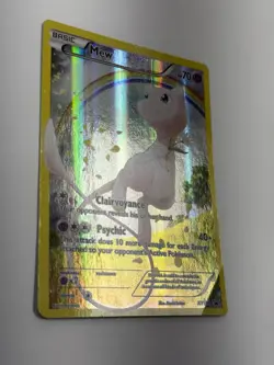 Pokemon TCG Mew XY110 Black Star Promo Mythical Collection Full Art Holo LP - Image 3