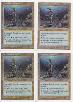 MTG: 14 Play sets including Svyelunite Temple 5th Edition; 60 cards total - Image 1