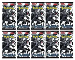 Pokemon Card Black Bolt Booster pack x10 sv11B Scarlet & Violet Japanese - Image 1