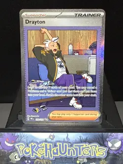 Pokemon Card Drayton 172/131 Prismatic Evolutions Trainer Rare Near Mint - Image 1