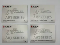 6x MTG Spider-Man Full art Cards HTF Cards - Image 2