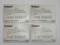 6x MTG Spider-Man Full art Cards HTF Cards - Image 3