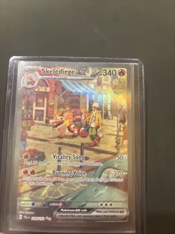 Pokemon Skeledirge EX TCG Special Illustration Rare Card 258/193 NM - Image 1