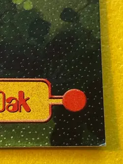 TV7 Professor Oak : Topps Textured HOLO FOIL Puzzle Pokemon Card + 11 Photos🖼 - Image 5