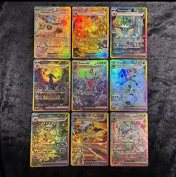 Pokemon Card Terastal Festival Eevee Evolution SAR Set of 9 English NM - Fast!! - Image 1