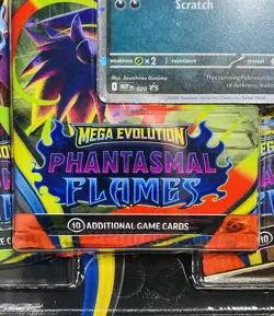 Pokemon Mega Evolution: Phantasmal Flames 3-Pack Blister - SNEASEL Foil Card - Image 4