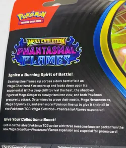 Pokemon Mega Evolution: Phantasmal Flames 3-Pack Blister - SNEASEL Foil Card - Image 5