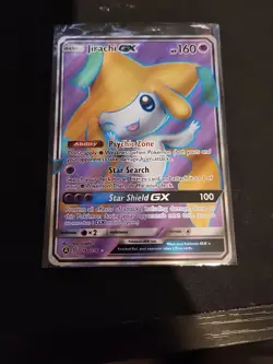Pokemon Jirachi GX Full Art TCG Unified Minds Promo Card 79a/236 Holo - Image 1