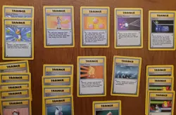 Lot of 26 Vintage 1999 Pokemon TCG Base Set Trainer Cards LP - Image 2