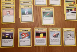 Lot of 26 Vintage 1999 Pokemon TCG Base Set Trainer Cards LP - Image 3