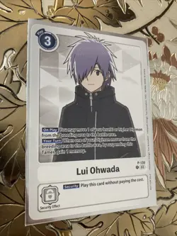Digimon Card Game Single Lui Ohwada P-130 NYCC 2023 Demo Deck - Image 1