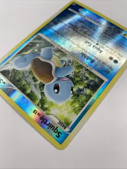 Squirtle 112/132 - Secret Wonders Reverse Holo Rare Pokemon Card - Image 4