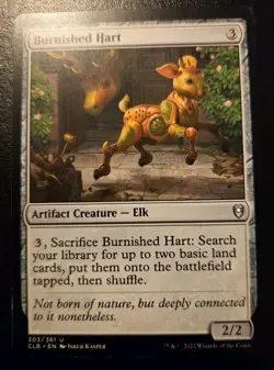 Burnished Hart 303/361 Uncommon Battle For Baldur's Gate Magic The Gathering - Image 1