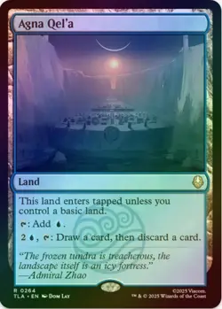 1 x Agna Qel'a - Foil - Avatar: The Last Airbender - LP - MTG - Image 1