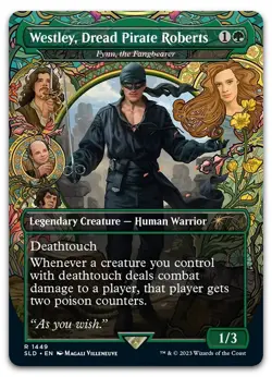 Westley, Dread Pirate Roberts - Fynn, the Fangbearer #1449 NM Secret Lair Drop - Image 1