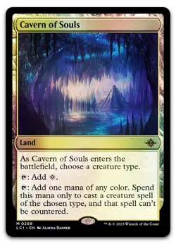 Cavern of Souls (0269) #269 (Foil) (NM) Lost Caverns of Ixalan LCI Magic MTG - Image 1