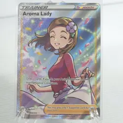 Pokemon TCG Aroma Lady Evolving Skies 199/203 Holo Ultra Rare READ DESCRIPTION - Image 1