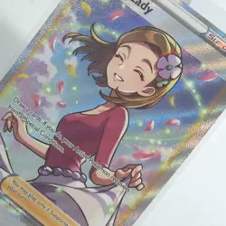 Pokemon TCG Aroma Lady Evolving Skies 199/203 Holo Ultra Rare READ DESCRIPTION - Image 3
