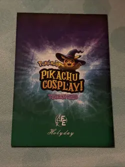 Friday The 13th #E4 - Gold Holo Box Hit - Pikachu Cosplay Pokemon - Image 2