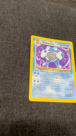 Pokemon TCG Poliwrath 013/102 Base Set Holo Lightly Played - Image 2