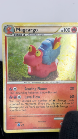 Pokemon - Magcargo - Undaunted - 6/90 - Holo Rare - Pokemon TCG - 2010 mint - Image 2