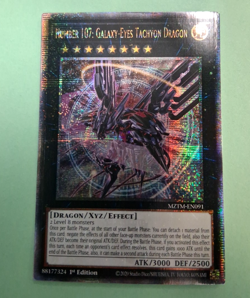 Yugioh Number 107: Galaxy-Eyes Tachyon Dragon New NMint QCR Fast Ship - Image 2