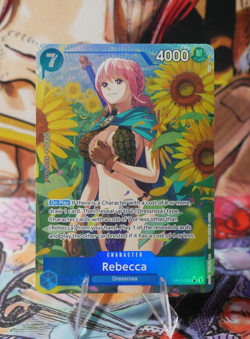 Rebecca Alt Art OP10-058 M OPTCG One Piece Royal Blood TCG English - Image 1