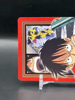 Monkey D. Luffy ONE PIECE Carddass Hyper Battle TCG Japanese Anime Comic H06 A - Image 2