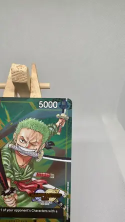 ONE PIECE Card Game - Roronoa Zoro P-042 Championship Promo English NM Rare - Image 5