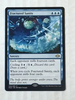 MTG 1x Fractured Sanity # 44 Modern Horizons 2 Magic the Gathering Card x1 NM - Image 1