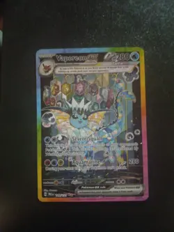 Pokemon TCG Vaporeon EX Prismatic Evolutions Full Art Card #149/131 - Image 2