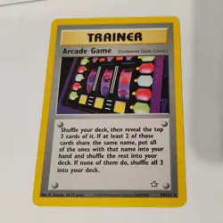 Pokemon Card - Arcade Game (Goldenrod Game Corner) Neo Genesis 83/111 Rare - Image 1
