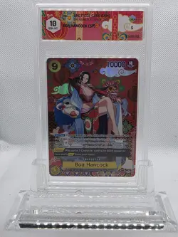 Boa Hancock [SP] OP14-112 The Azure Sea's Seven ONE PIECE Card ENG GRAAD 10 - Image 1