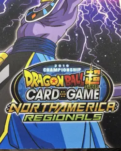 Dragon Ball Super Card Game 2019 North America regionals championship Playmat - Image 1