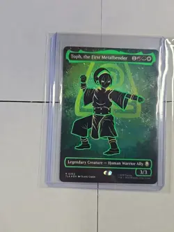 MTG Avatar The Last Airbender Toph The First Metal Bendor Neon Ink Foil Chase NM - Image 2