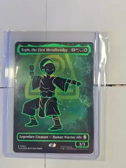 MTG Avatar The Last Airbender Toph The First Metal Bendor Neon Ink Foil Chase NM - Image 5