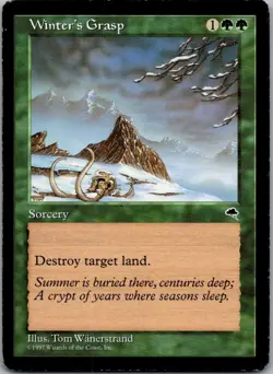 Winter's Grasp U TMP #265 NM MTG Magic - Image 1