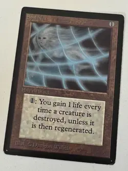 Magic the Gathering MTG Beta Soul Net LP (Beta Bob) - Image 1