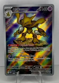 Pokemon Alakazam - 009 - ME: Mega Evolution Promo Holo - Image 1