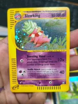 Pokemon Slowking Holo Rare H22/H32 Vintage WOTC Aquapolis NM - Image 1