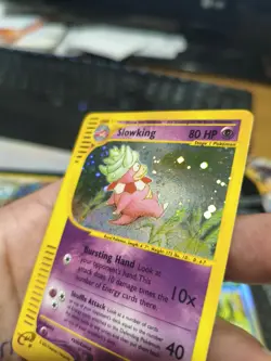 Pokemon Slowking Holo Rare H22/H32 Vintage WOTC Aquapolis NM - Image 2