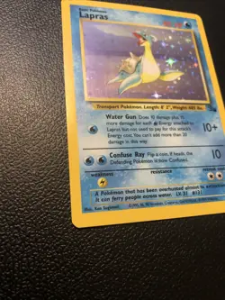 Lapras 10/62 Fossil Holo Rare Pokemon Card Mint/NM Condition TCG Wotc - Image 2