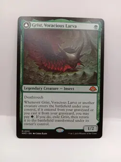 MTG Singles Grist Voracious Larva Mythic Modern Horizons 3 M 0251 Card NM/M - Image 1