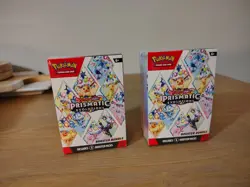 Factory sealed Pokemon Scarlet & Violet Prismatic Evolutions Booster Bundle lot - Image 1