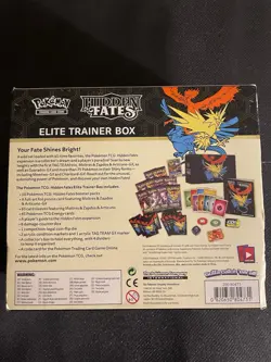 Pokemon Hidden Fates Elite Trainer Box OPENED Promo Card + Code Cards 820650804731 - Image 2