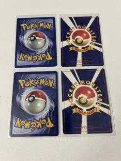 Pokemon/Pocket Monsters 1st Edition and Japanese Jigglypuff/Recycle 4 Card Lot - Image 2