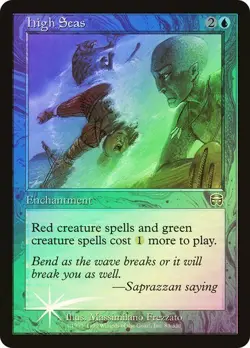 Mercadian Masques MTG FOIL High Seas Magic - Image 1