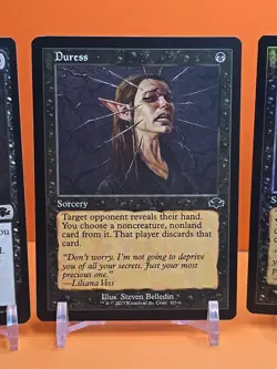⚫⚫(5) 2023 Magic The Gathering DURESS DOMINARIA REMASTERED UNPLAYED - Image 3