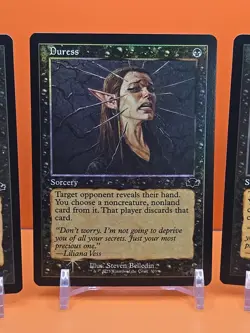 ⚫⚫(5) 2023 Magic The Gathering DURESS DOMINARIA REMASTERED UNPLAYED - Image 4